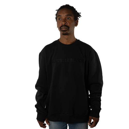 MOLETOM ALL BLACK BORDADO