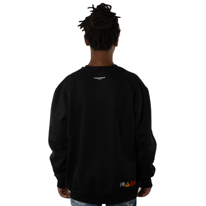 MOLETOM ALL BLACK BORDADO